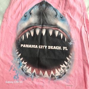 U.S. Vintage size Small , color Pink muscle shirt or over bathing suite.